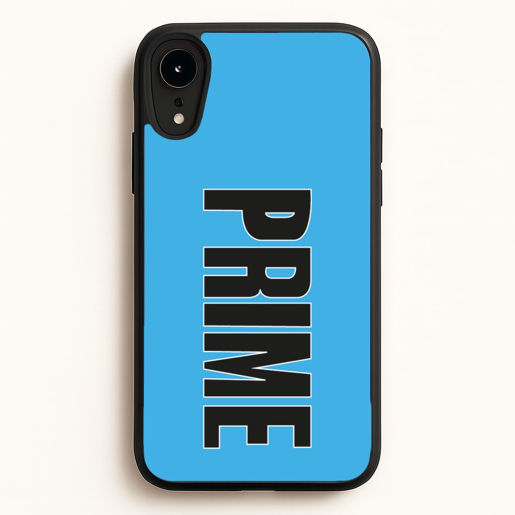 Prime - Blue  - Prime Phone Case for iPhone XR