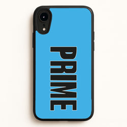 Prime - Blue  - Prime Phone Case for iPhone XR