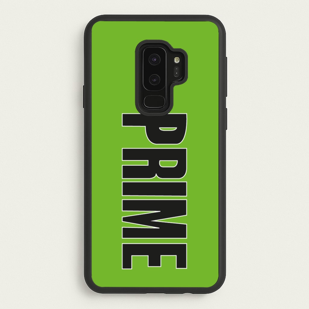 Prime - Green  - Prime Phone Case for Galaxy S9 Plus