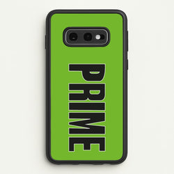 Prime - Green  - Prime Phone Case for Galaxy S10e