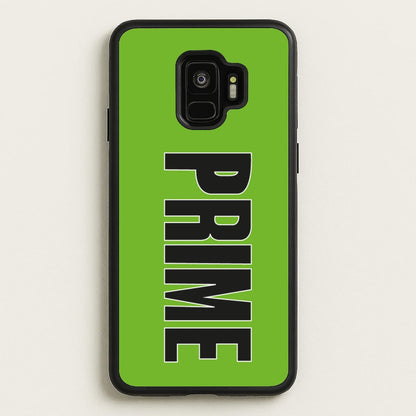 Prime - Green  - Prime Phone Case for Galaxy S9