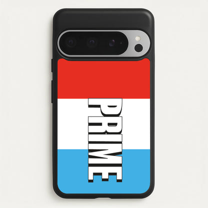 Prime - White And Red  - Prime Phone Case for Google Pixel 9 Pro XL