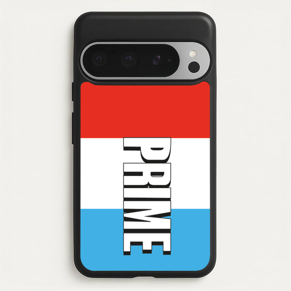 Prime - White And Red  - Prime Phone Case for Google Pixel 9 Pro XL