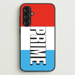 Prime - White And Red  - Prime Phone Case for Galaxy S23FE