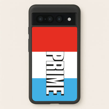 Prime - White And Red  - Prime Phone Case for Google Pixel 7 Pro