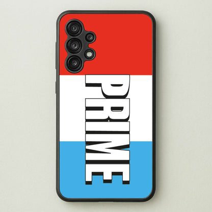 Prime - White And Red  - Prime Phone Case for Galaxy A13