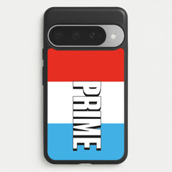 Prime - White And Red Phone Case for Google Pixel 10 Pro XL