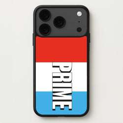 Prime - White And Red Phone Case for iPhone 17 Pro