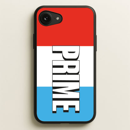 Prime - White And Red  - Prime Phone Case for iPhone 16e