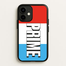 Prime - White And Red  - Prime Phone Case for iPhone 12 / 12 Pro