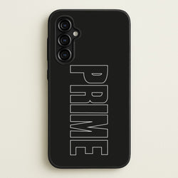 Prime - Black  - Prime Phone Case for Galaxy A54