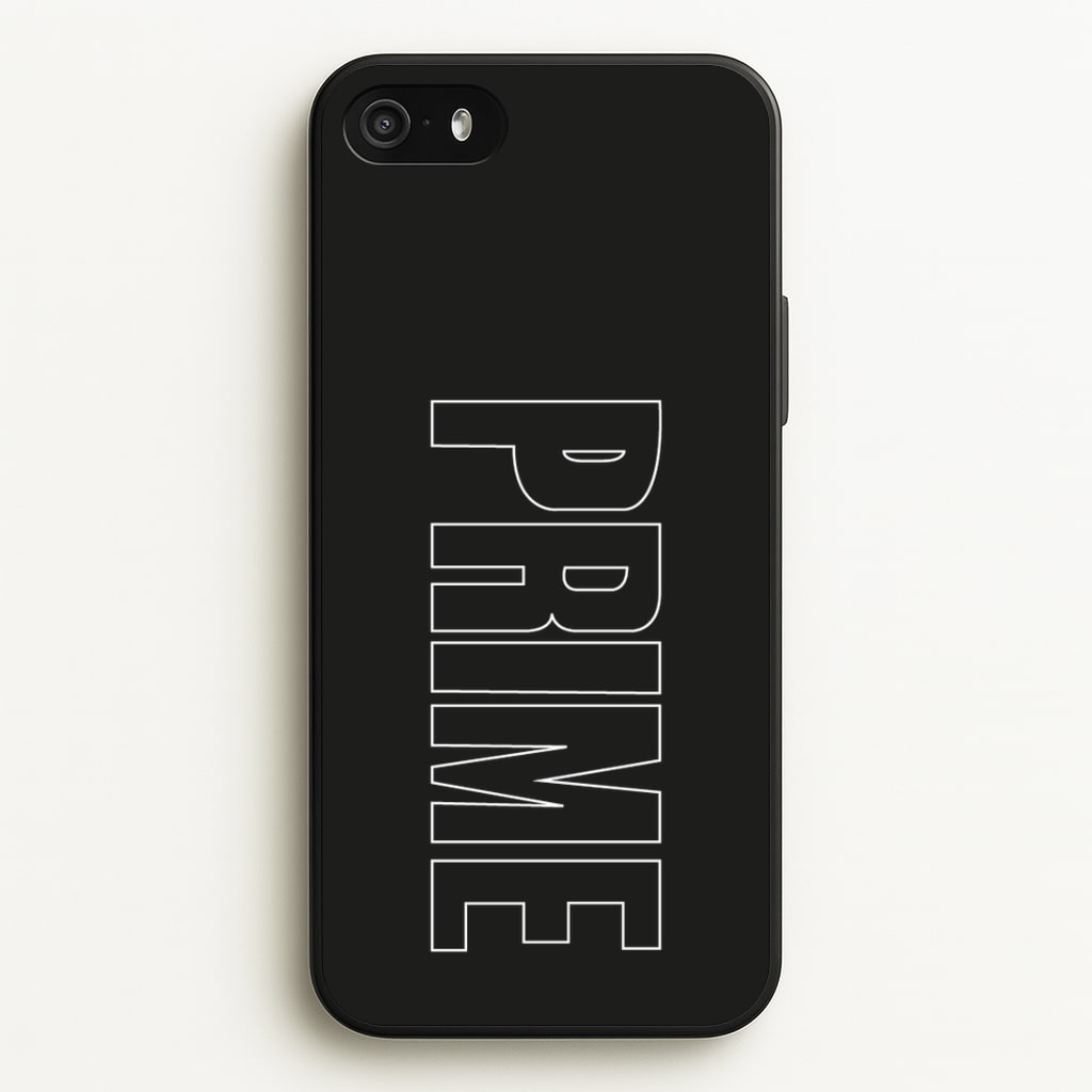 Prime - Black  - Prime Phone Case for iPhone 5 / 5s / SE 2016