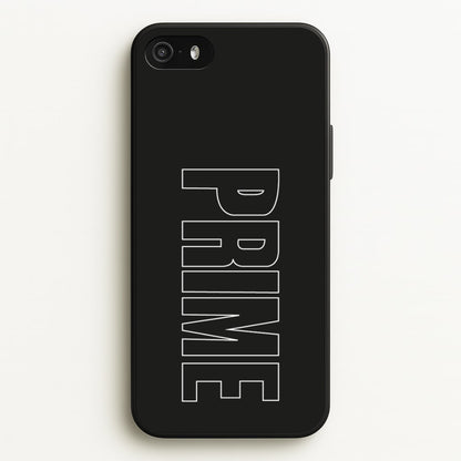 Prime - Black  - Prime Phone Case for iPhone 5 / 5s / SE 2016