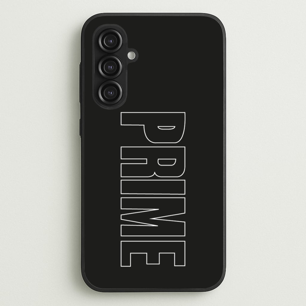 Prime - Black  - Prime Phone Case for Galaxy S23FE