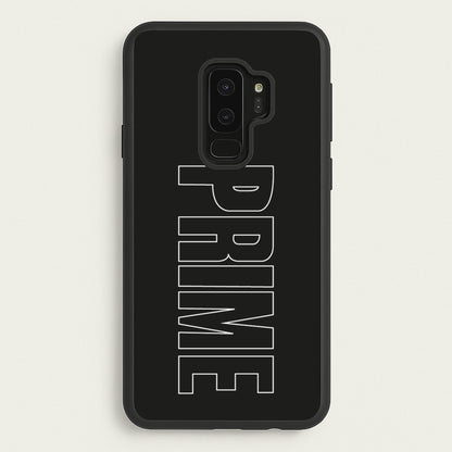 Prime - Black  - Prime Phone Case for Galaxy S9 Plus