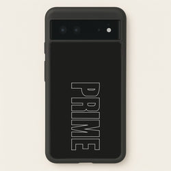 Prime - Black  - Prime Phone Case for Google Pixel 6