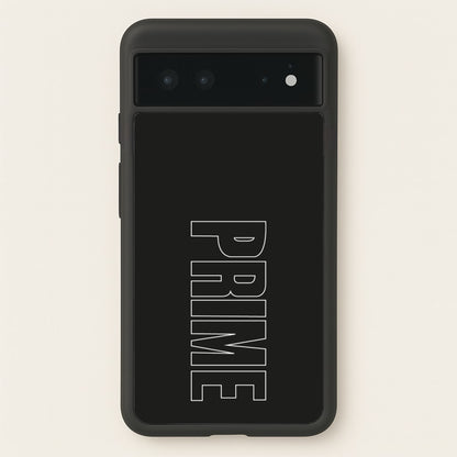 Prime - Black  - Prime Phone Case for Google Pixel 6
