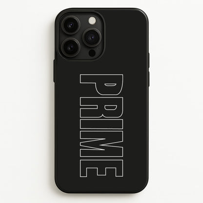 Prime - Black  - Prime Phone Case for iPhone 13 Pro Max