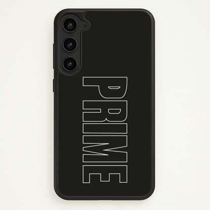 Prime - Black  - Prime Phone Case for Galaxy S23