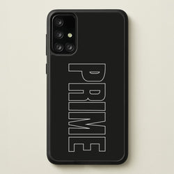 Prime - Black  - Prime Phone Case for Galaxy A71