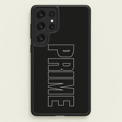 Prime - Black  - Prime Phone Case for Galaxy S22 Ultra