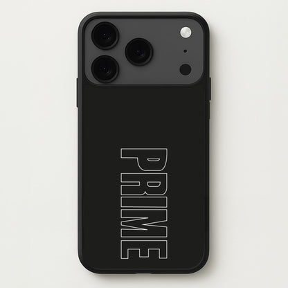 Prime - Black Phone Case for iPhone 17 Pro Max