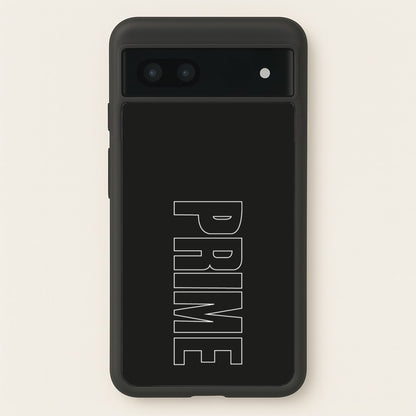 Prime - Black  - Prime Phone Case for Google Pixel 6a