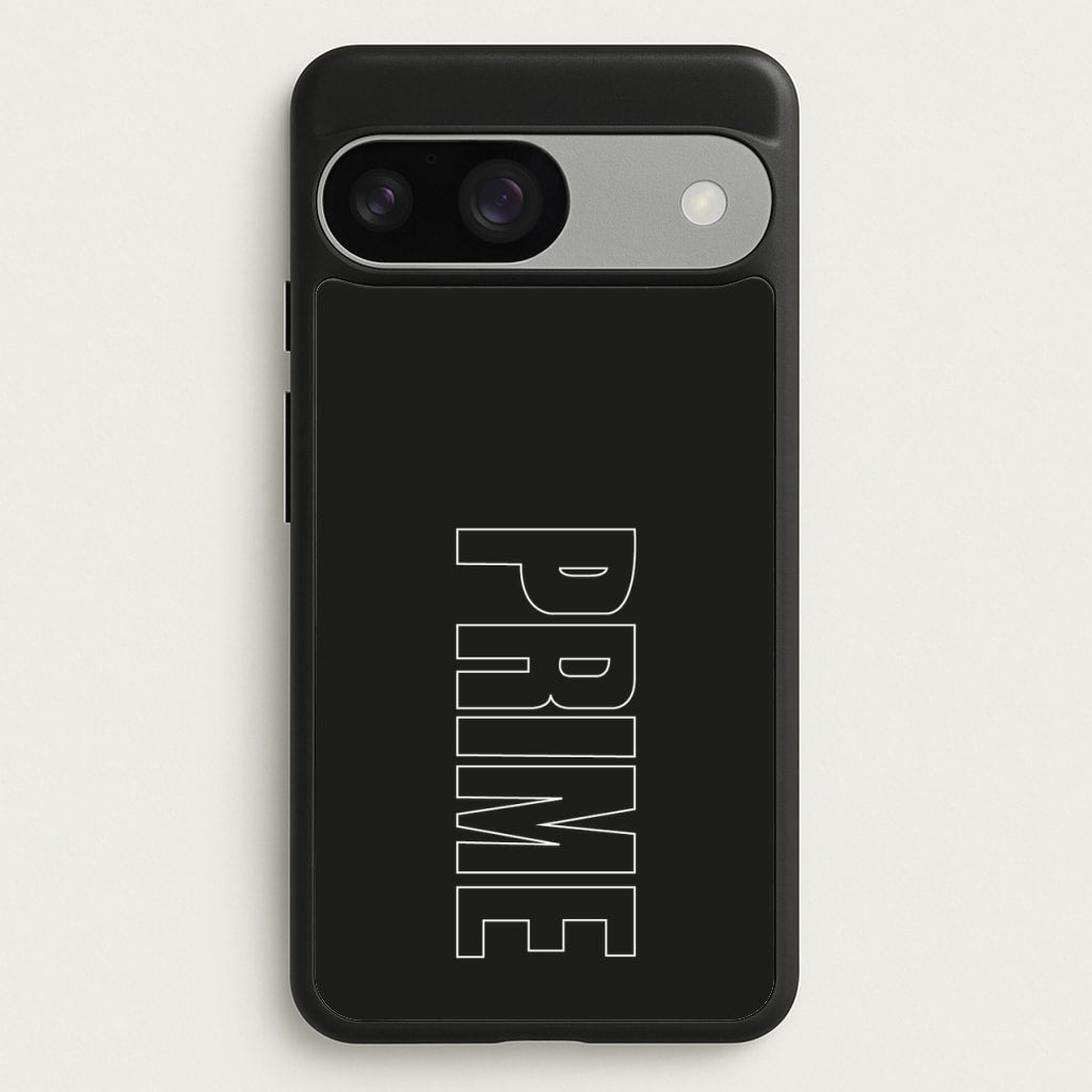 Prime - Black  - Prime Phone Case for Google Pixel 9 / 9 Pro