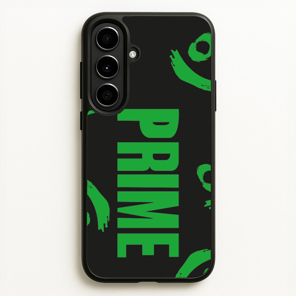 Prime - Green And Black  - Prime Phone Case for Galaxy A56