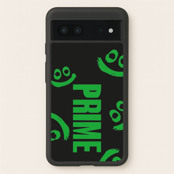 Prime - Green And Black  - Prime Phone Case for Google Pixel 7