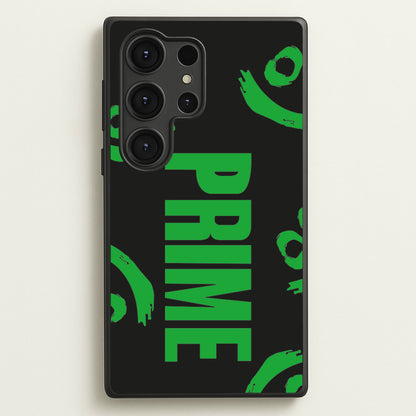 Prime - Green And Black  - Prime Phone Case for Galaxy S25 Ultra