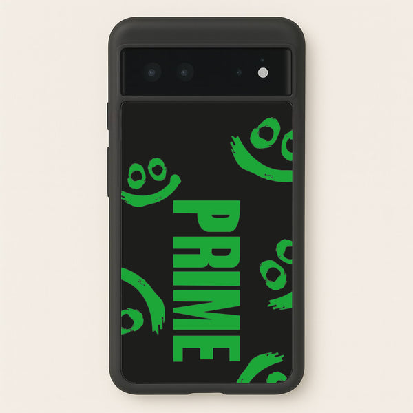 Prime - Green And Black  - Prime Phone Case for Google Pixel 6