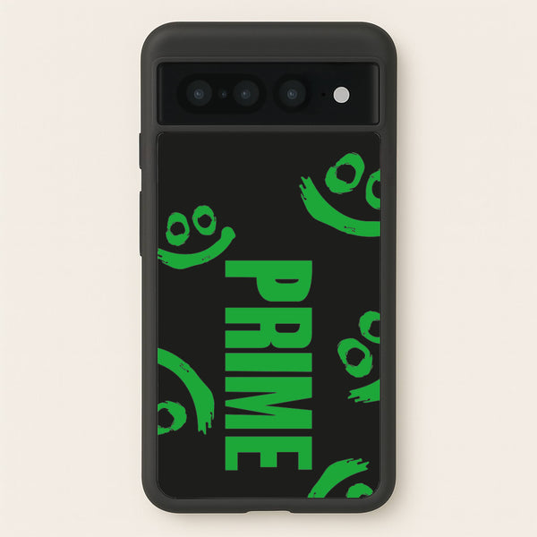 Prime - Green And Black  - Prime Phone Case for Google Pixel 7 Pro
