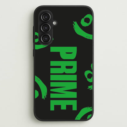 Prime - Green And Black  - Prime Phone Case for Galaxy S23FE