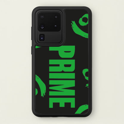 Prime - Green And Black  - Prime Phone Case for Galaxy S20 Ultra