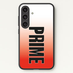 Prime - Red Gradient  - Prime Phone Case for Galaxy S24FE