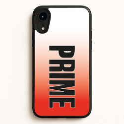 Prime - Red Gradient  - Prime Phone Case for iPhone XR
