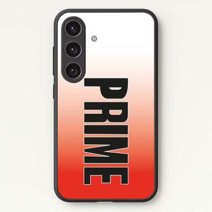 Prime - Red Gradient  - Prime Phone Case for Galaxy S25 Plus