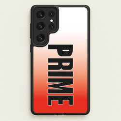 Prime - Red Gradient  - Prime Phone Case for Galaxy S22 Ultra