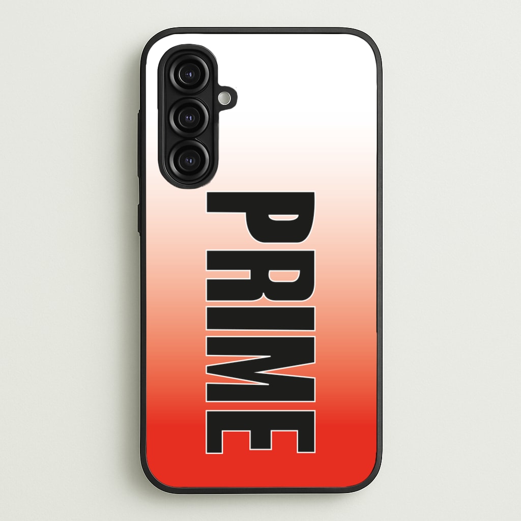 Prime - Red Gradient  - Prime Phone Case for Galaxy A16