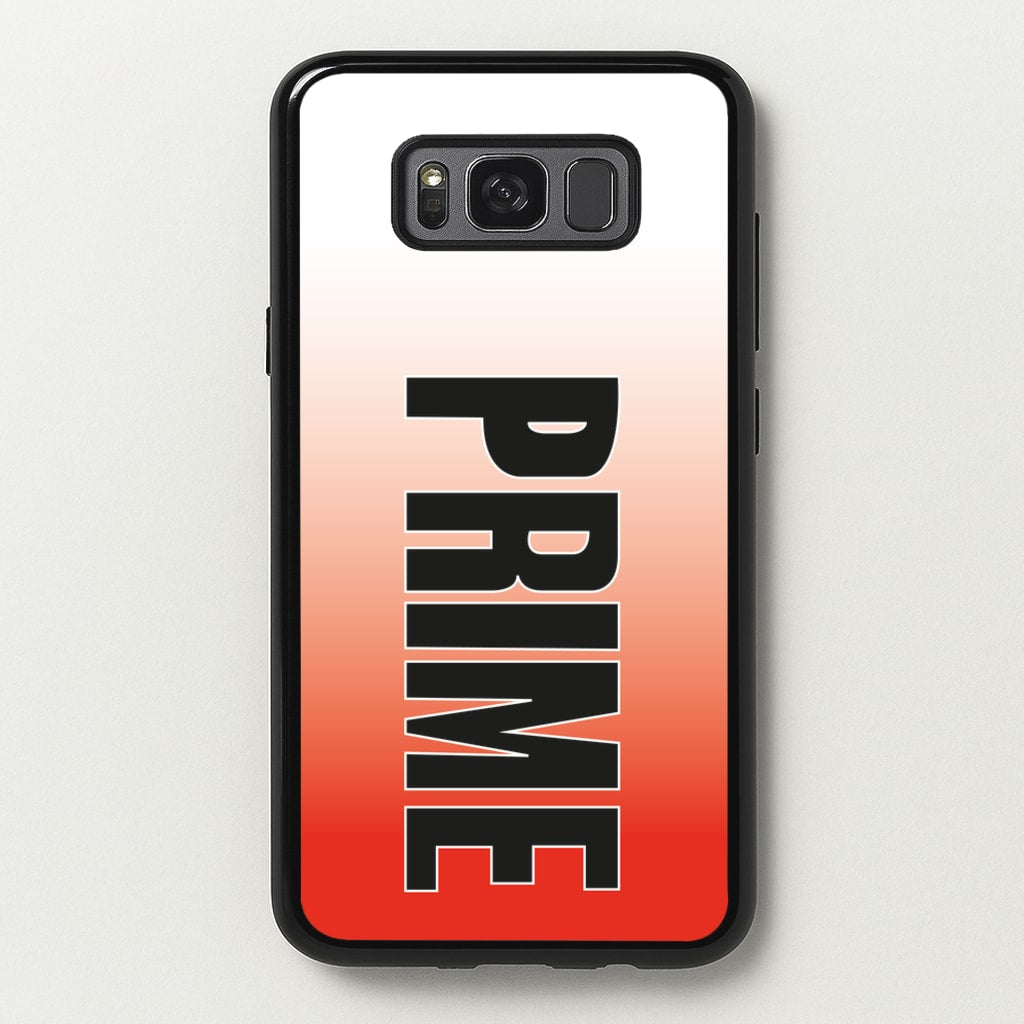 Prime - Red Gradient  - Prime Phone Case for Galaxy S8 Plus