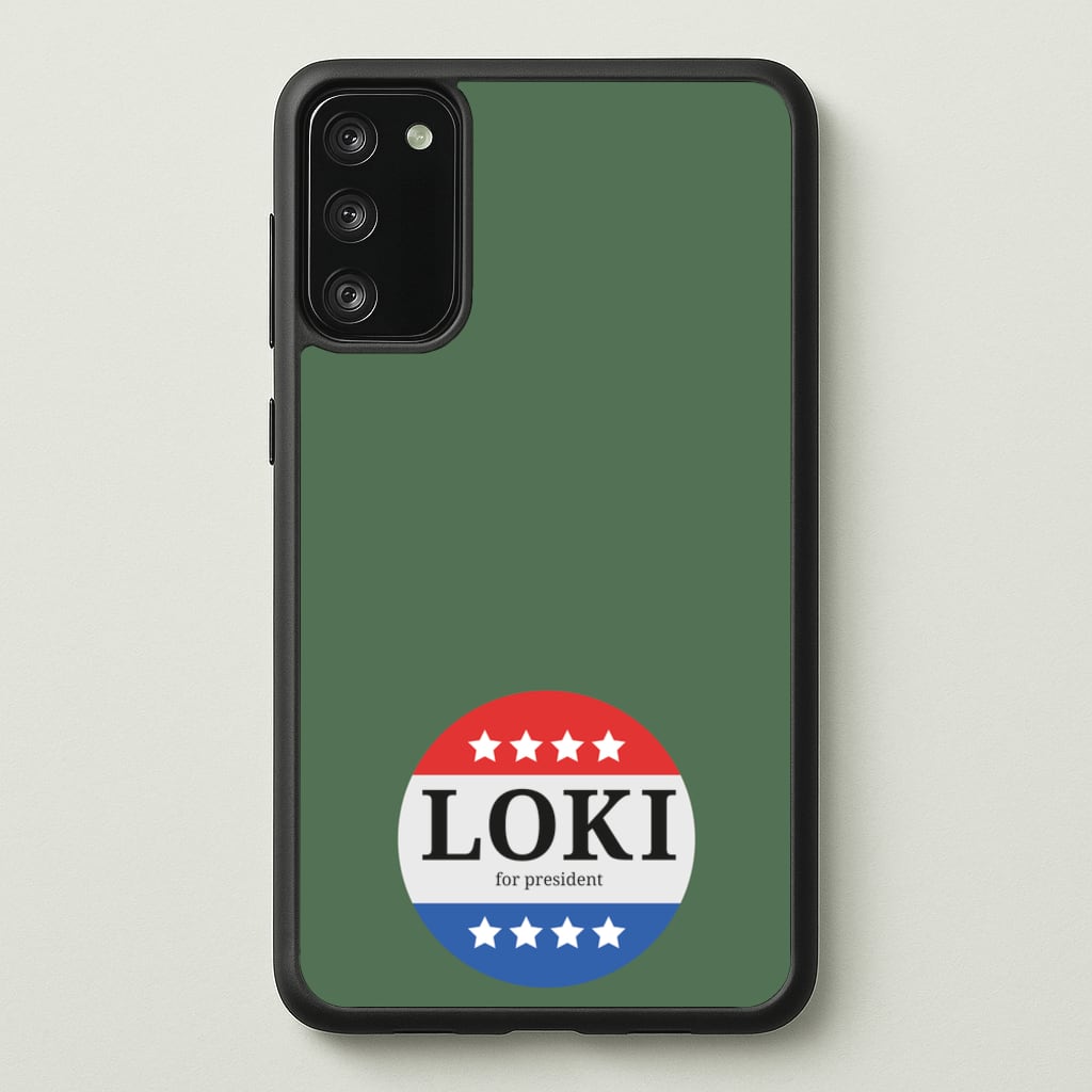 Loki For President  - Loki Phone Case for Galaxy S20FE