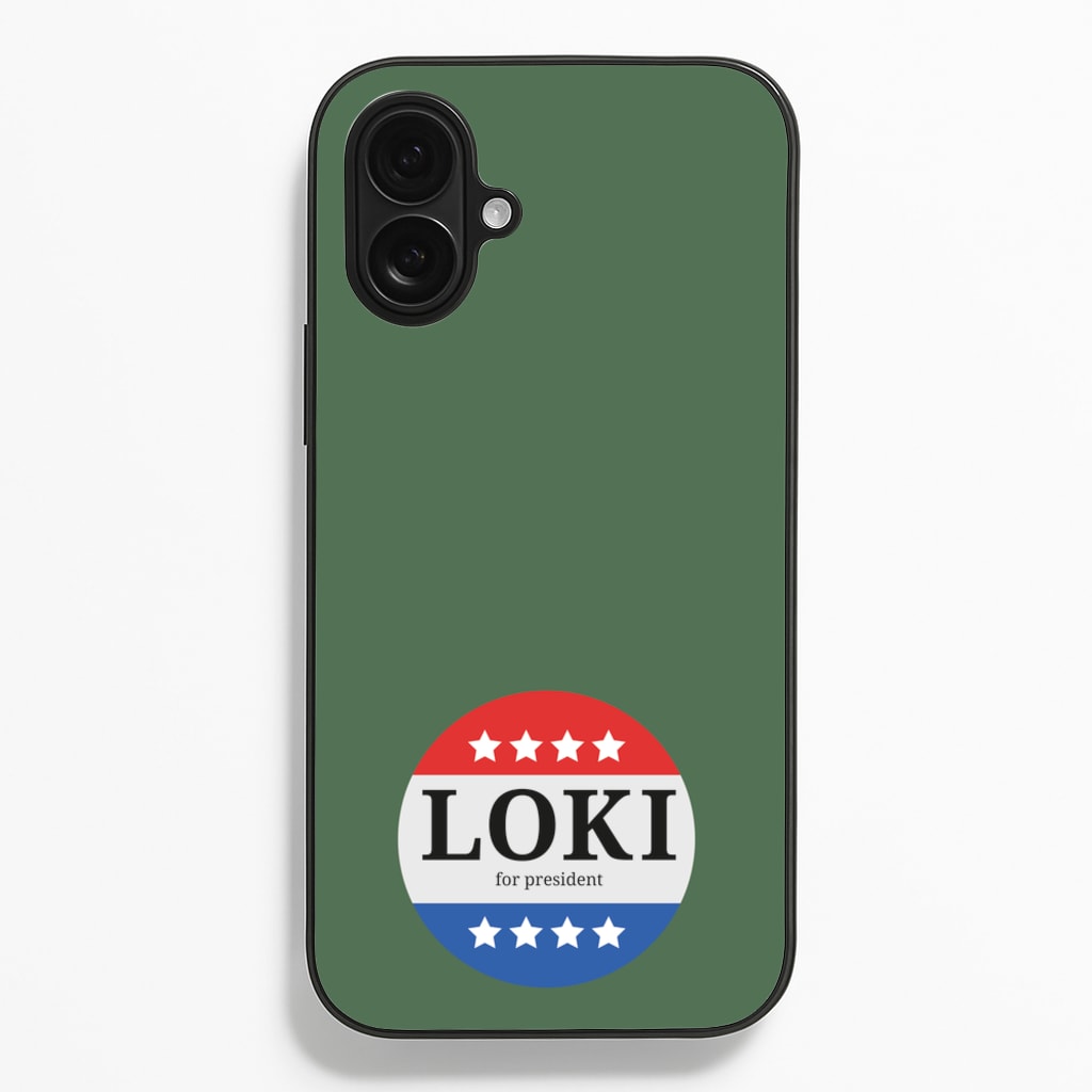 Loki For President Phone Case