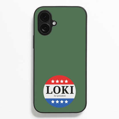 Loki For President Phone Case