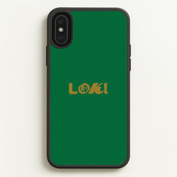 Logo  - Loki Phone Case for iPhone XS Max