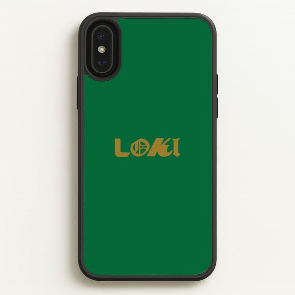 Logo  - Loki Phone Case for iPhone XS Max