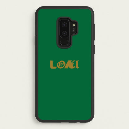 Logo  - Loki Phone Case for Galaxy S9 Plus