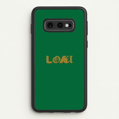 Logo  - Loki Phone Case for Galaxy S10e
