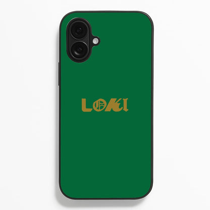 Logo  - Loki Phone Case for iPhone 16 Plus