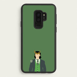 With Horns  - Loki Phone Case for Galaxy S9 Plus